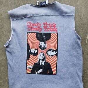 J. America Gray and Black Sleeveless Vest